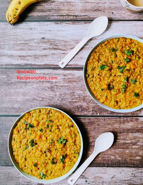 millet khichdi