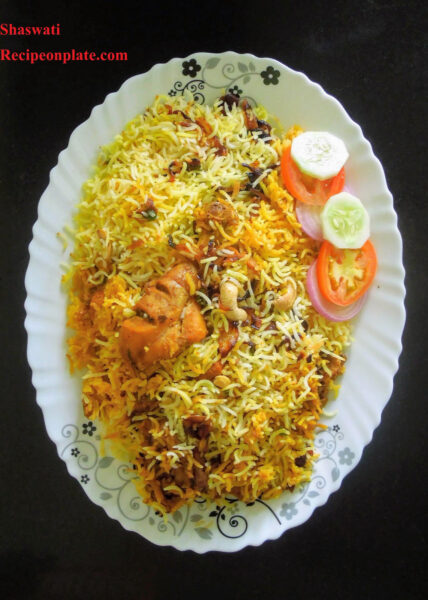 lucknowi Chicken biryani