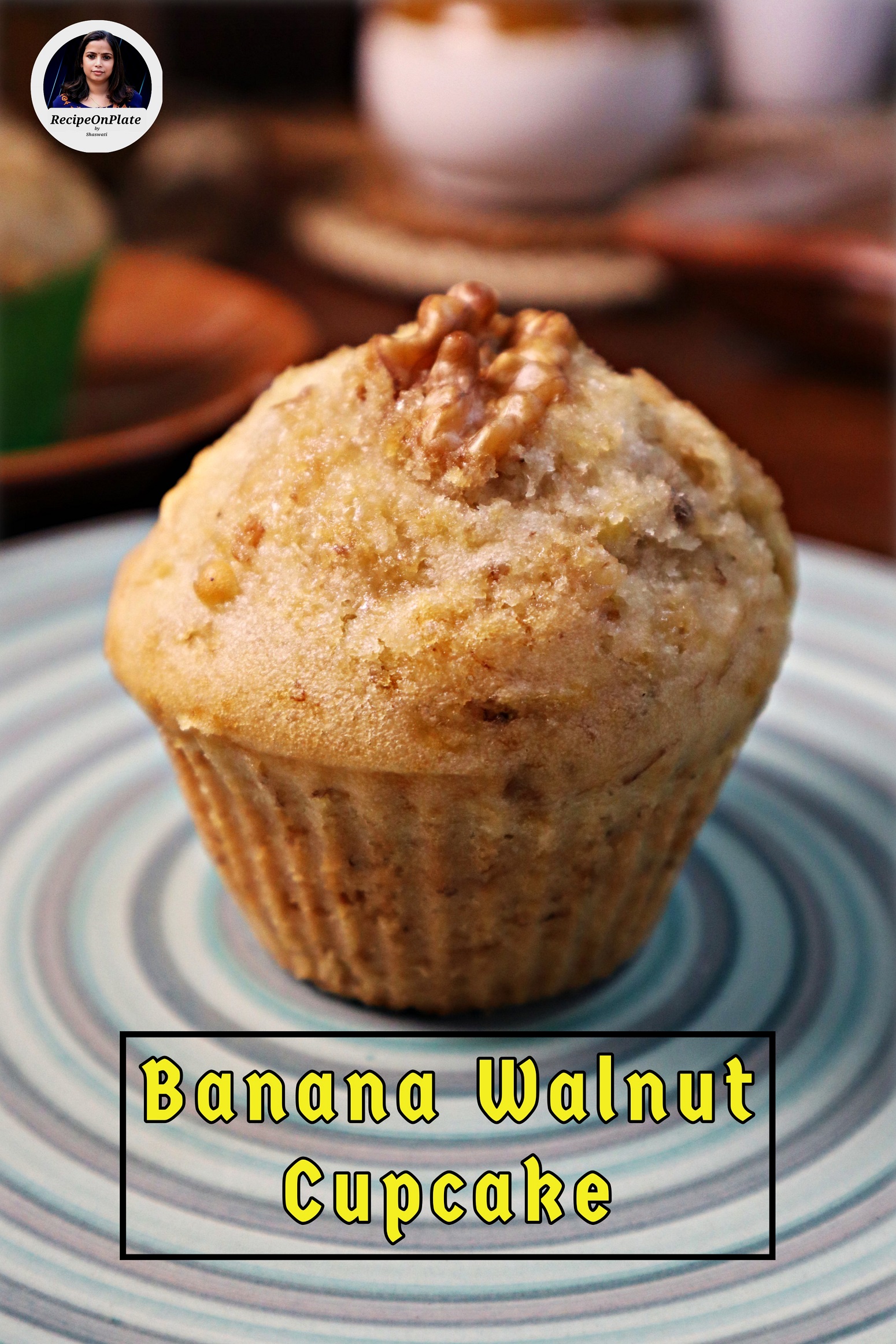 banana walnut cupcake_1