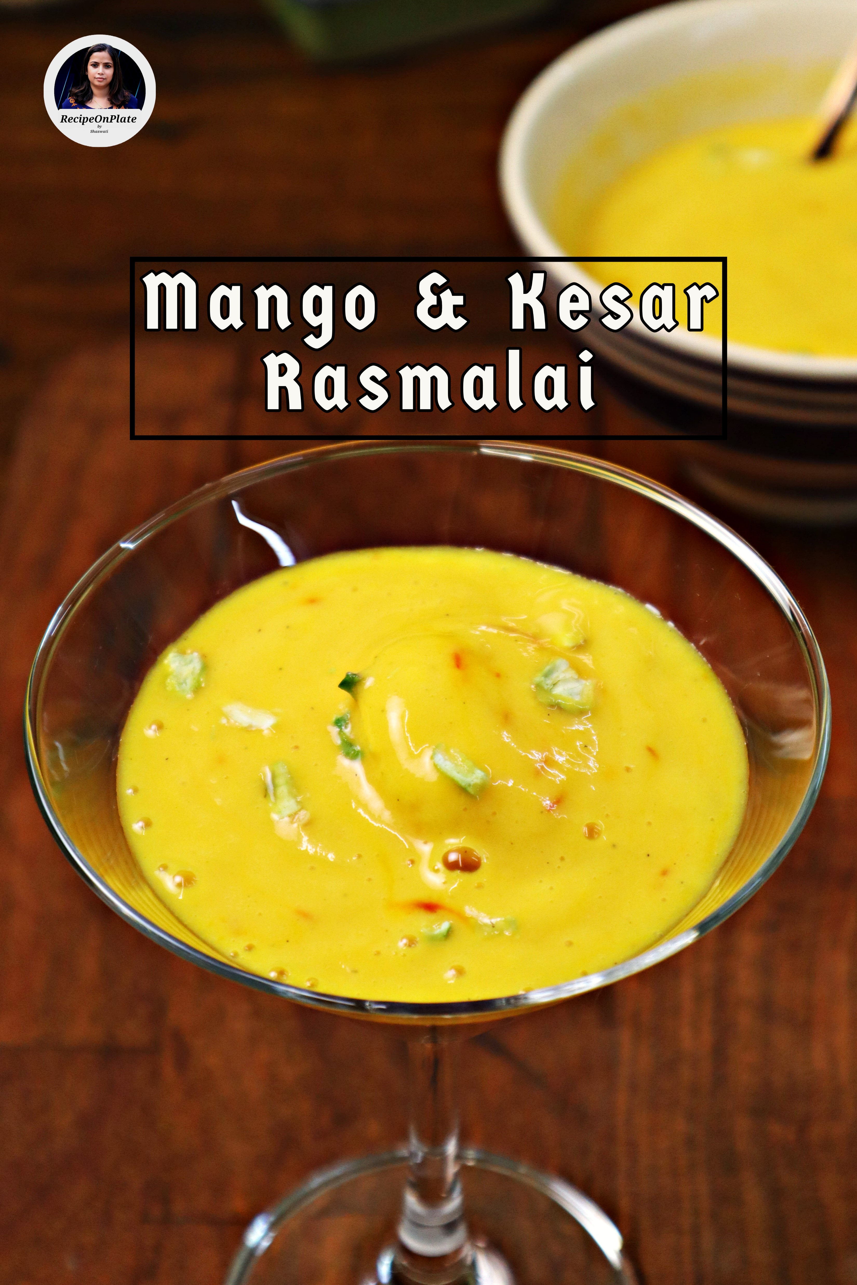 Mango and Kesar Rasmalai