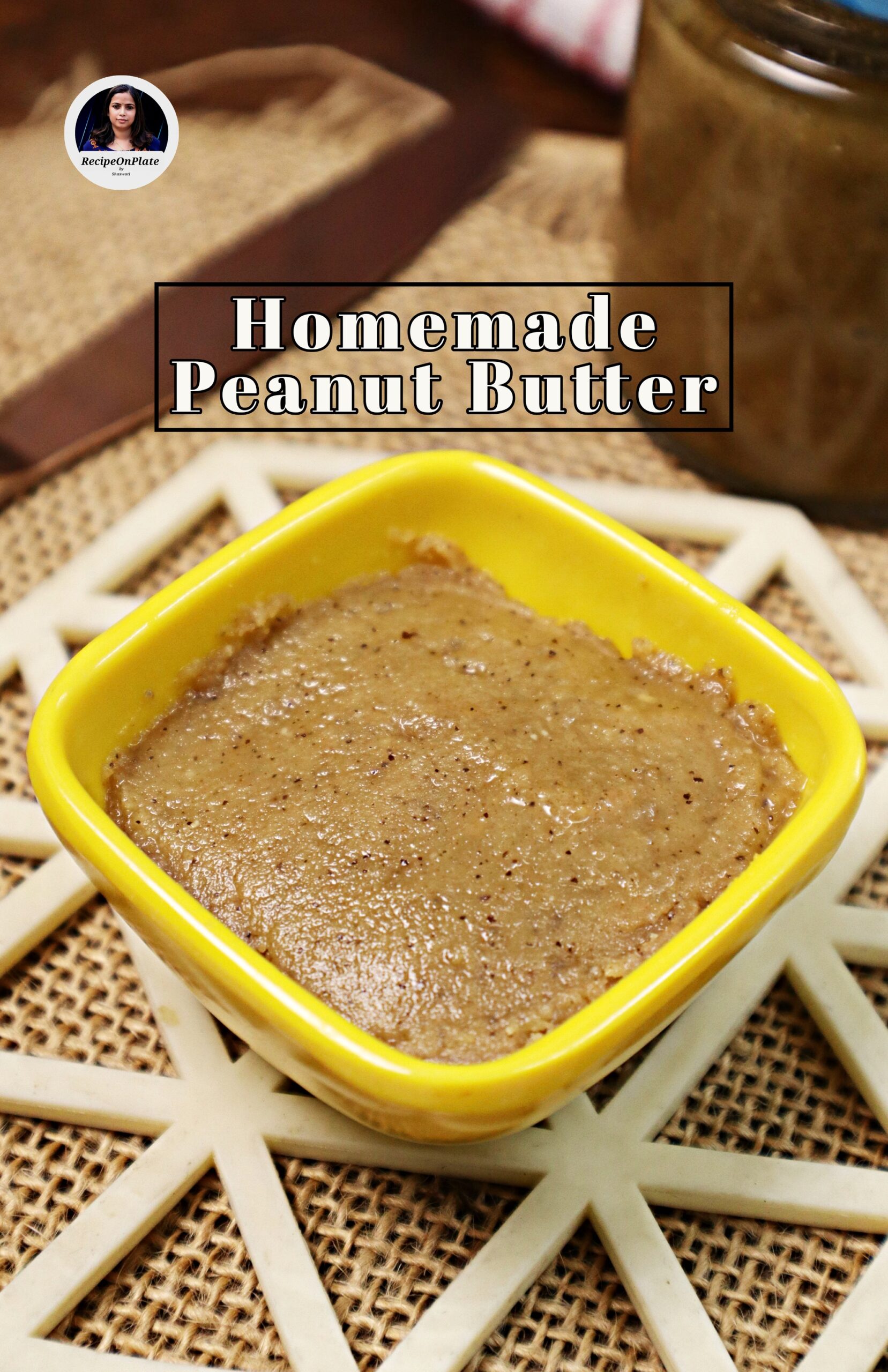 homemade peanut butter