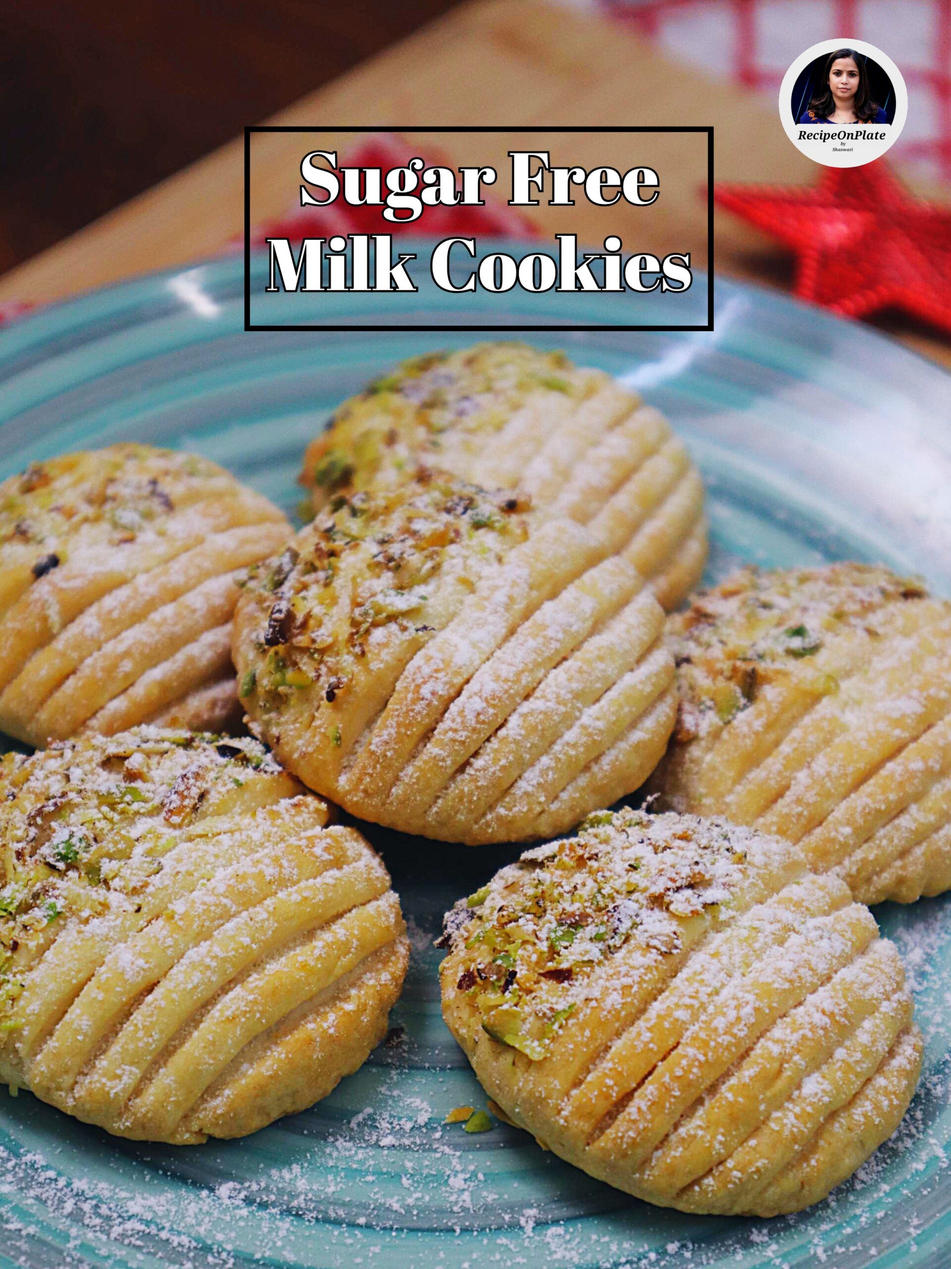 Sugar Free Milk Cookies